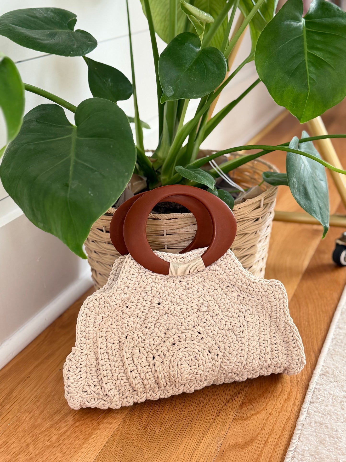 Dolce Vita  | Maren Crochet Top Handle Bag, OS