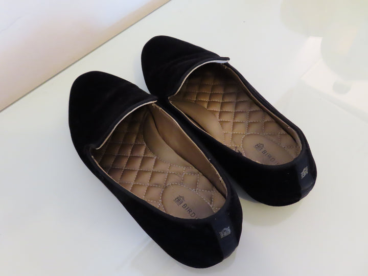 Birdie | The Starling Black Velvet Loafer