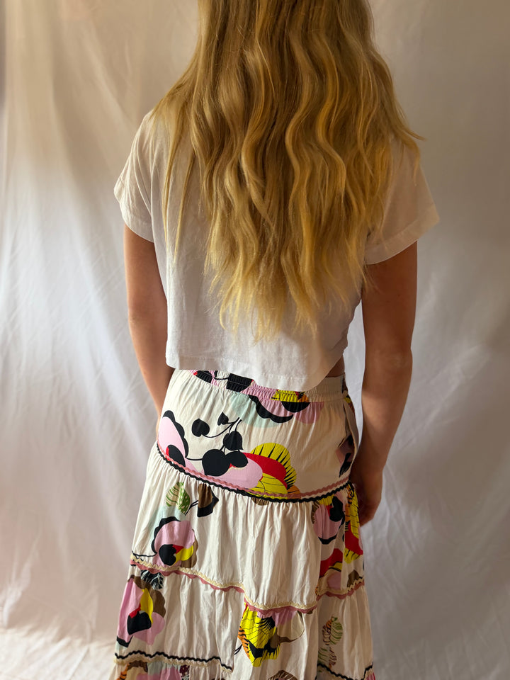 Unfortunate Portrait | Fruit and Veggies Graphic Tee, XS