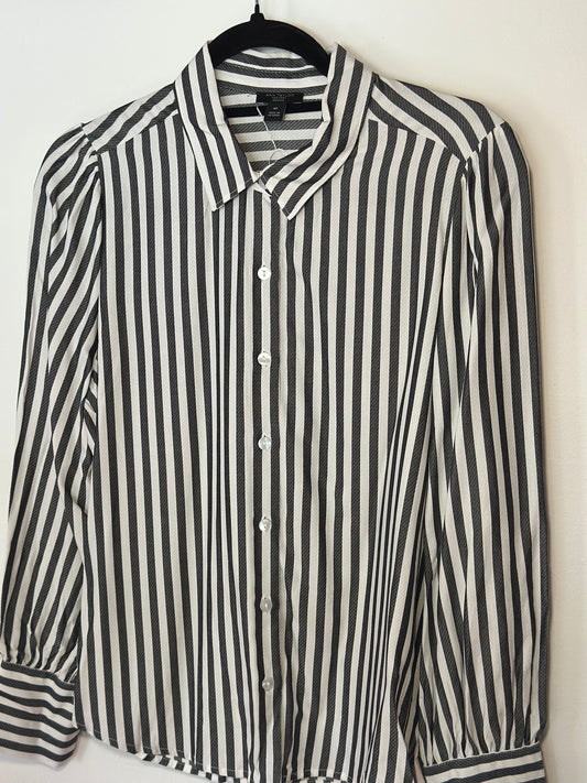 Ann Taylor | Striped Long Sleeve Top