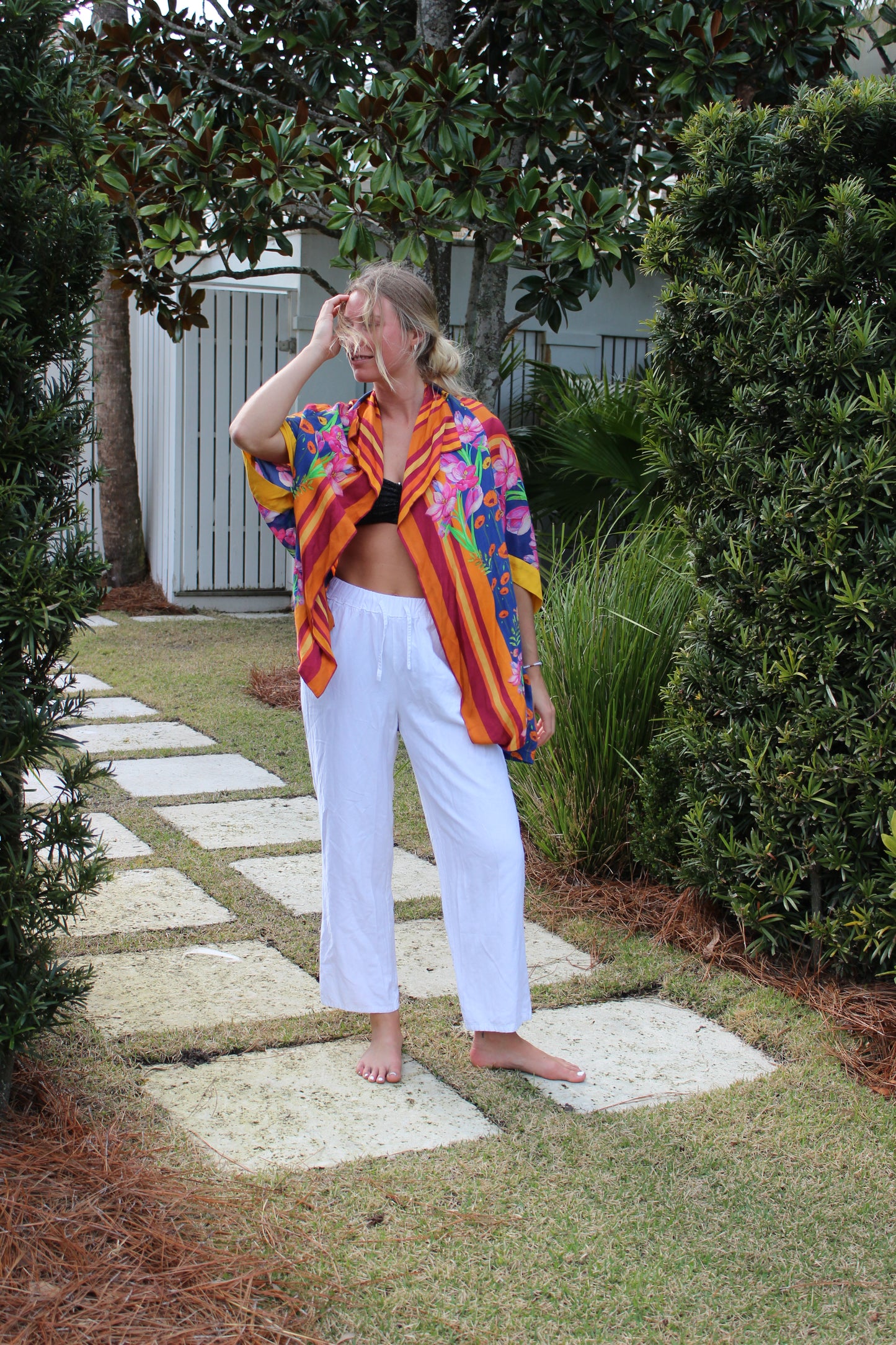 Free People | Floral Overlay, OS