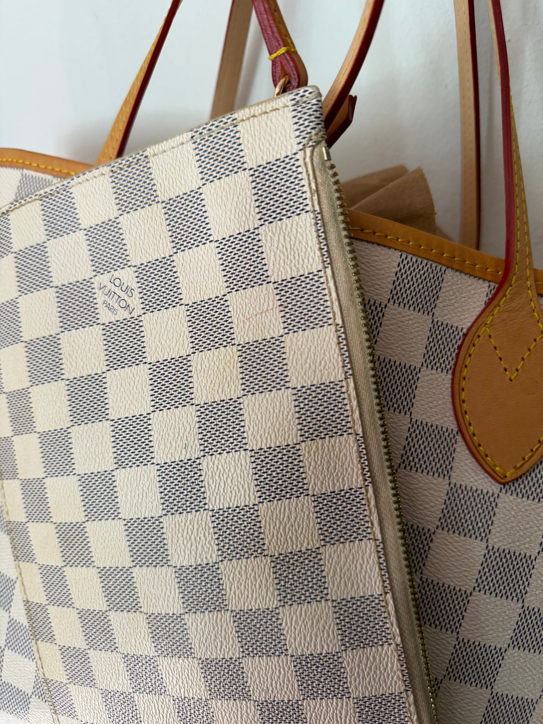 Louis Vuitton | Damier Azur Neverfull w/Pouch