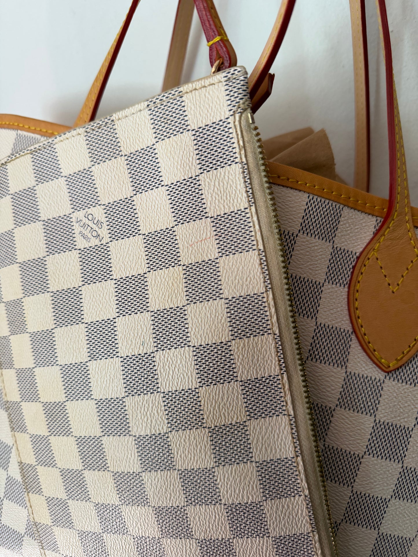 Louis Vuitton | Damier Azur Neverfull w/Pouch