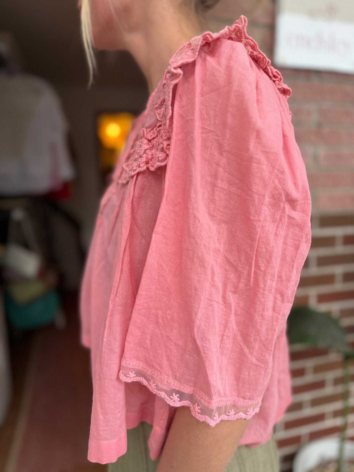 Free People | Boho Flowy Top, S/P