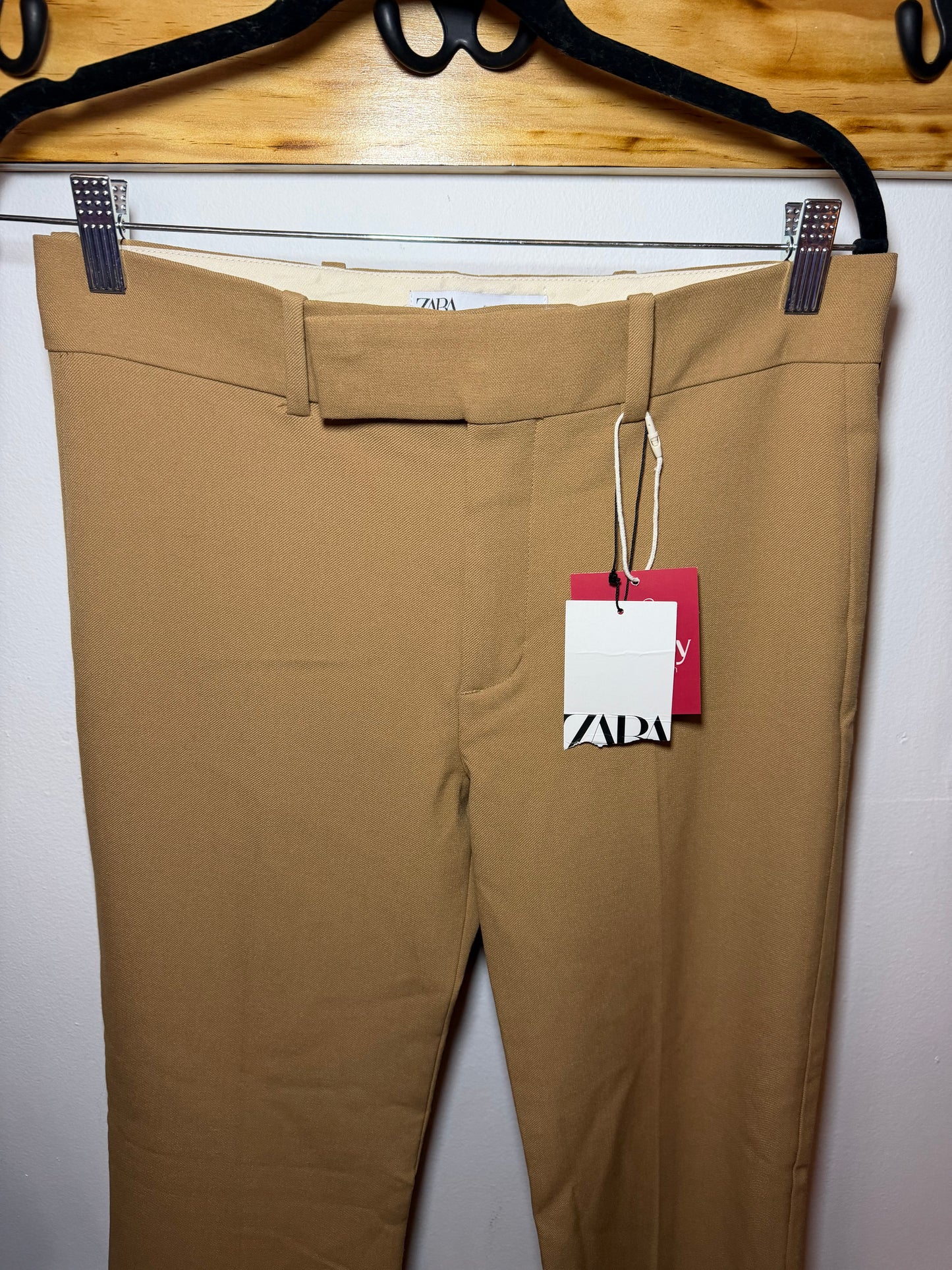 Zara | Camel Wide Leg Pants, S