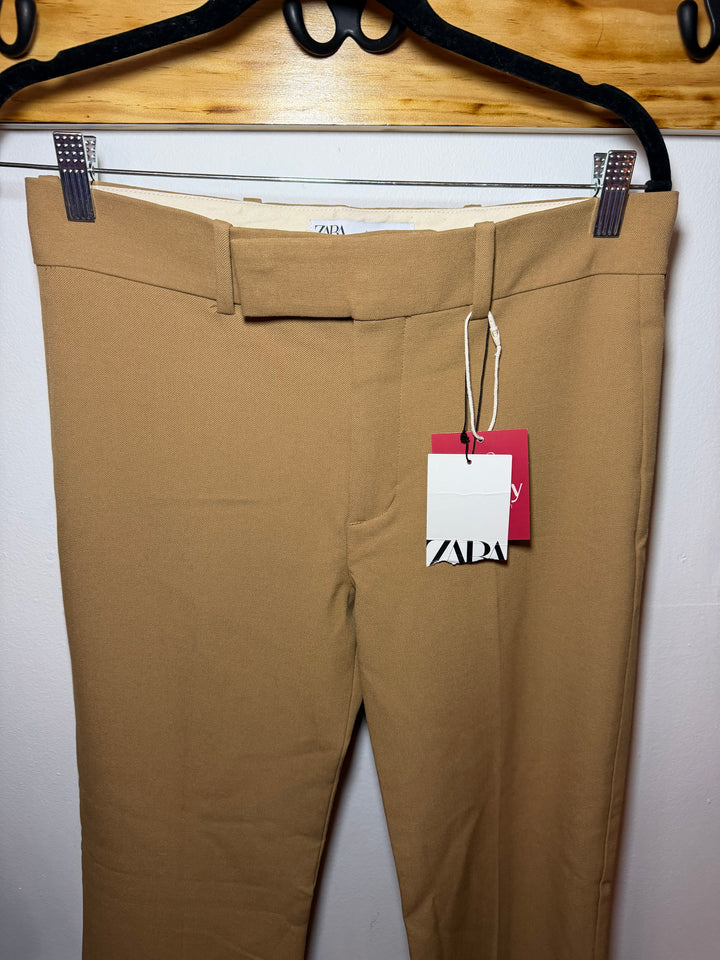 Zara | Camel Wide Leg Pants, S
