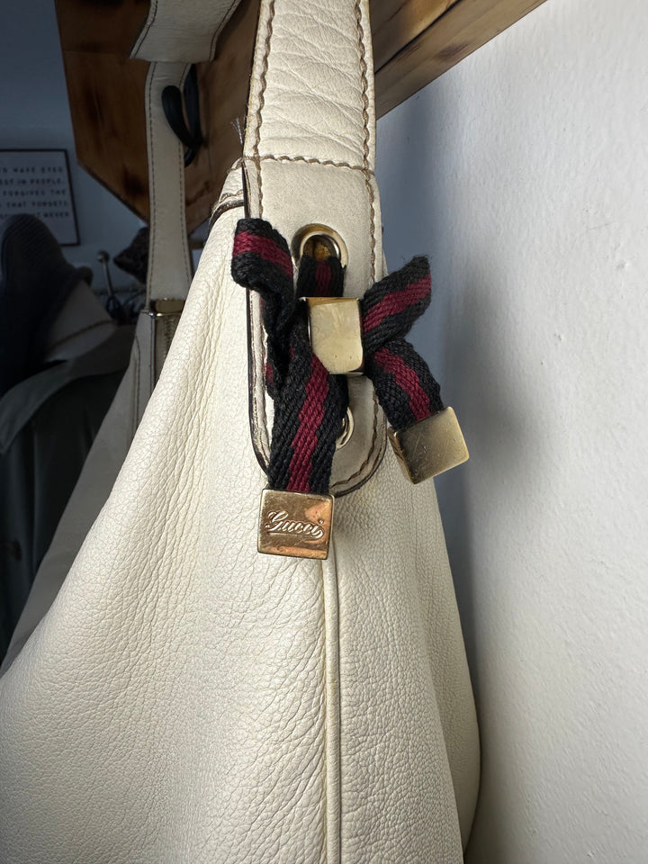 Gucci | Off-White Vintage Hobo Bag