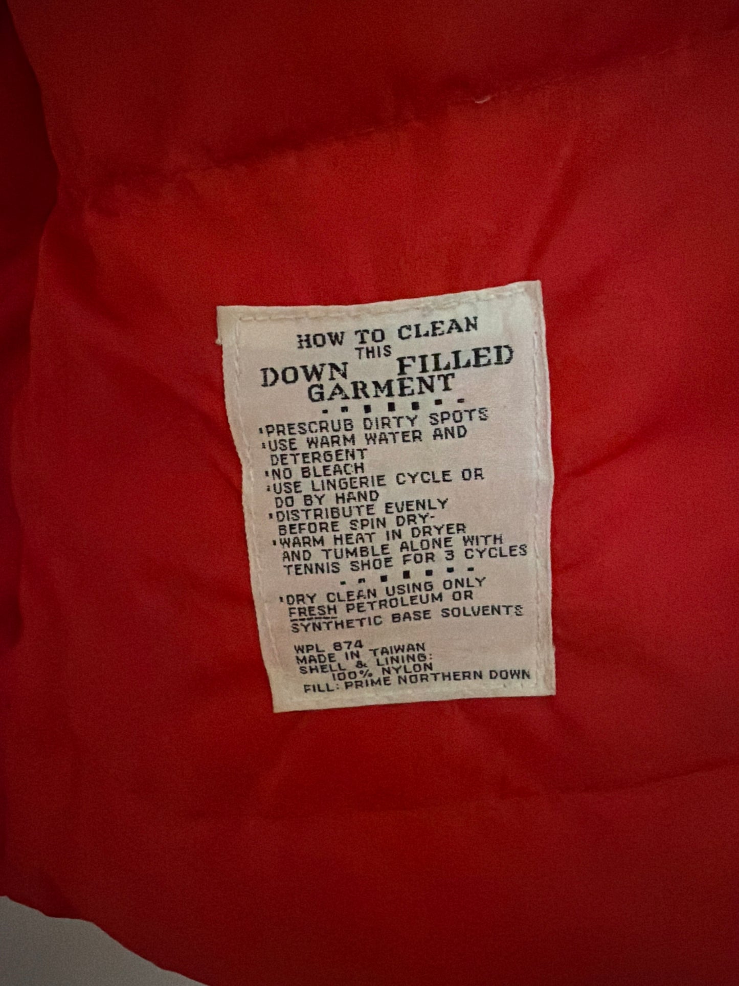 White Stag | 1970s/80s Vintage Heart Puffer, S