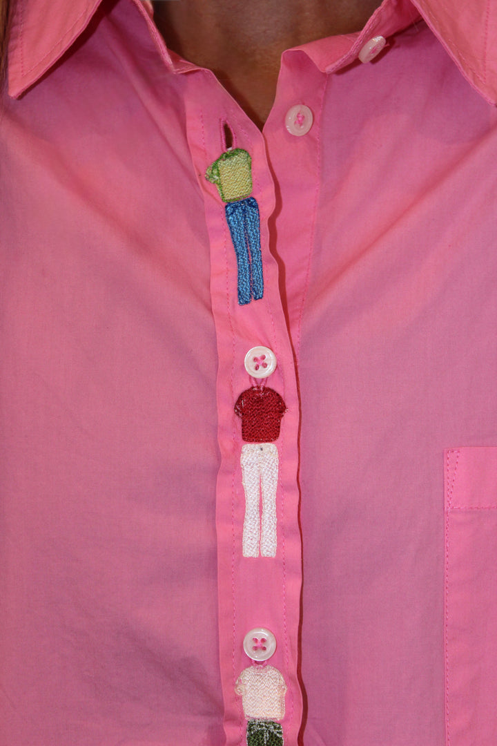 Endsley | Little People Button Down Long Sleeve, M