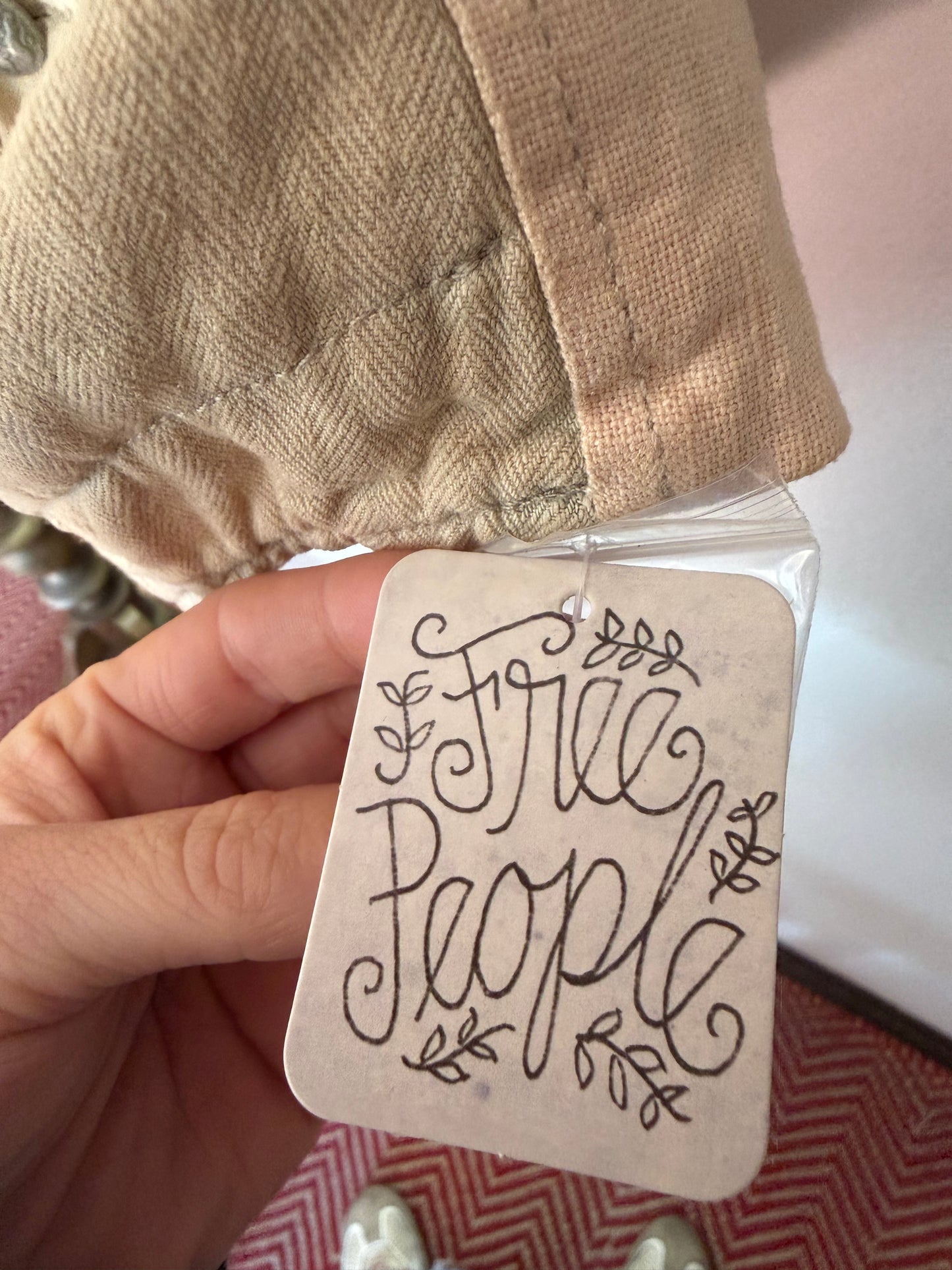 Free People | Linen/Cotton Blend Vest, XS