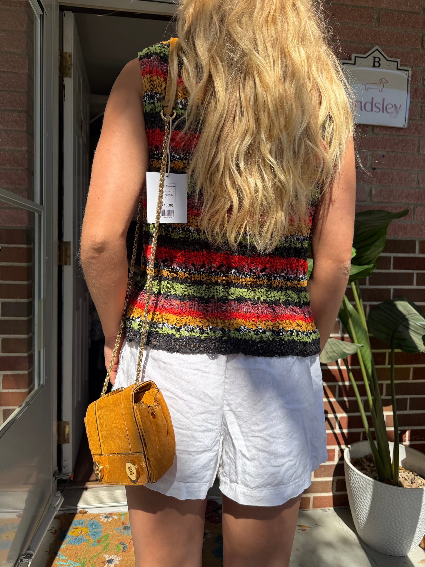 Milly | Leather Crossbody