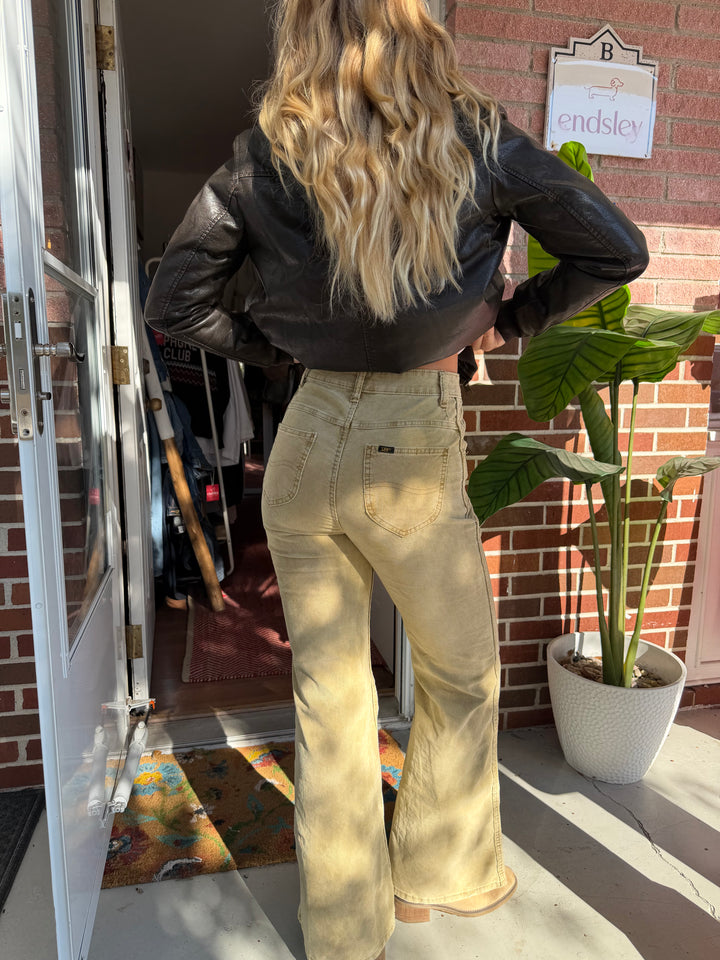 Lee | High Rise Flare Corduroy Pants, 26