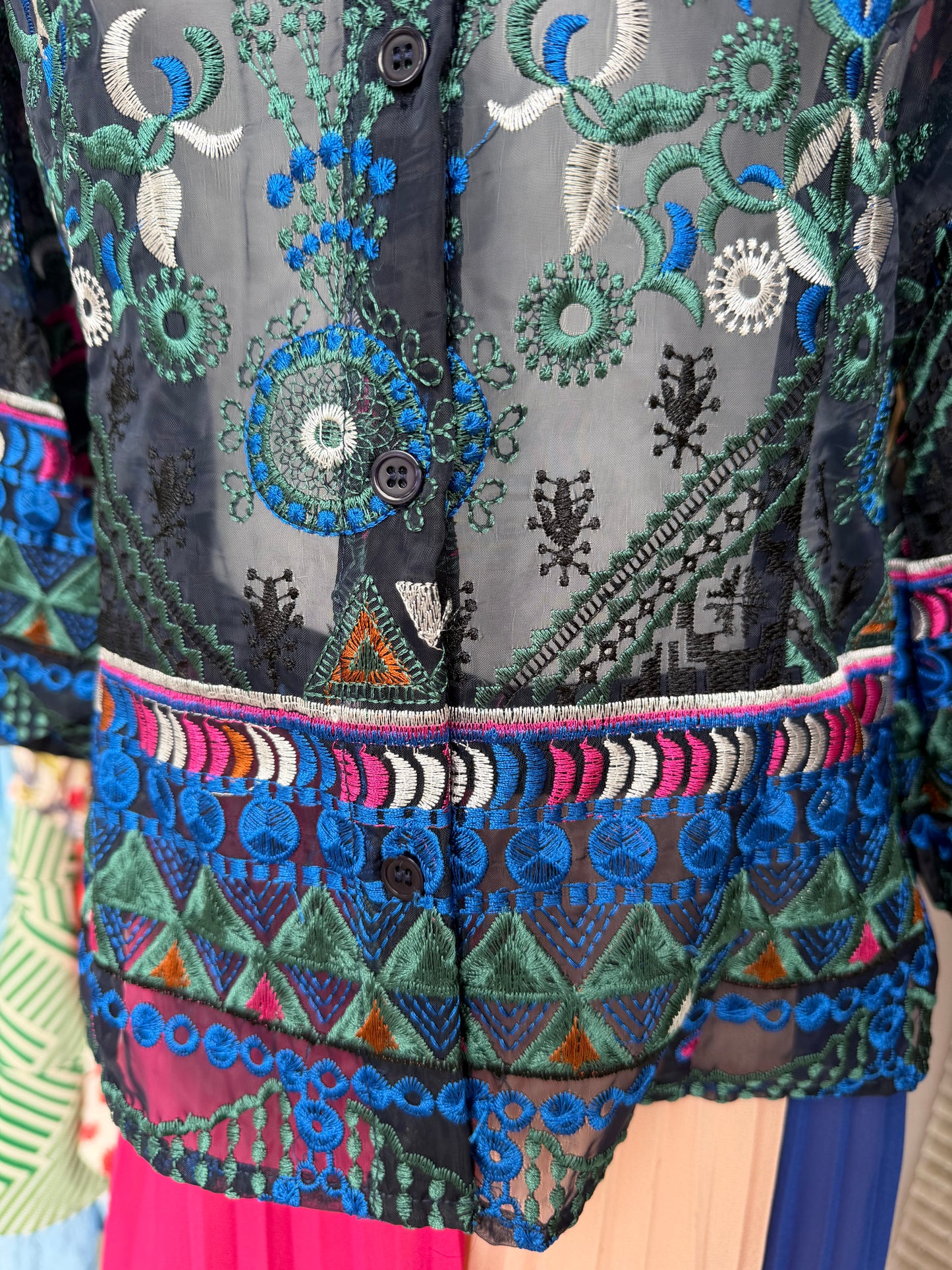 Garcia | Embroidered Top, M