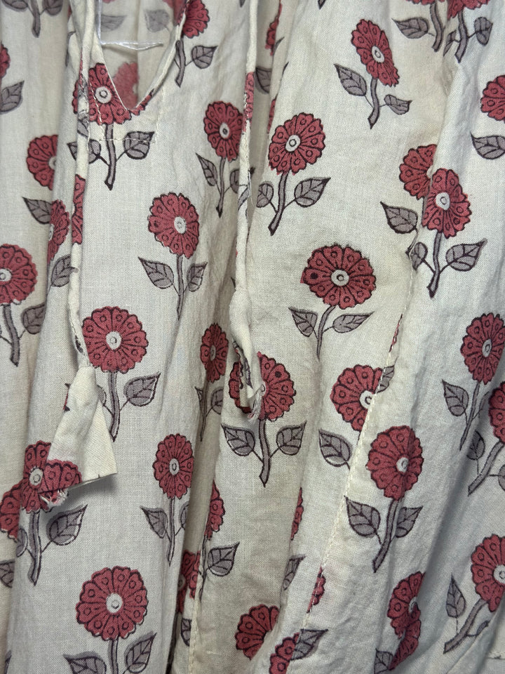 Livro | Floral Long Sleeve Dress