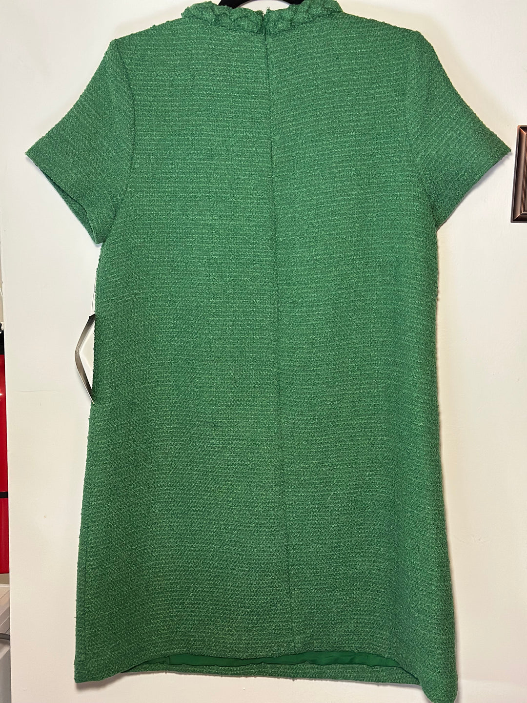 Tuckernuck | Emerald Green Tweed Jackie Dress