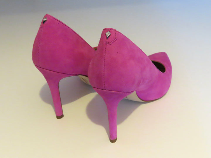 Sam Edelman | Hazel Pointed Toe Pump Hot Pink | Suede