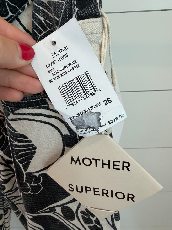 Mother | Curly Cue Straight Leg Jeans, 26