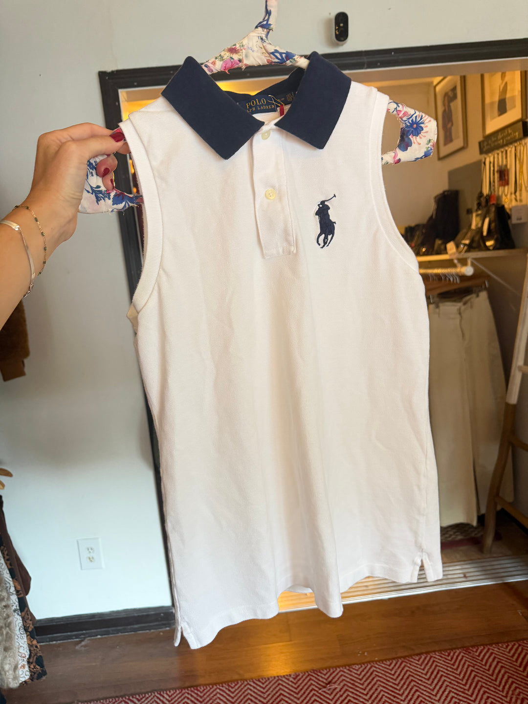 Polo Ralph Lauren | Collared Vintage Polo Tank, S