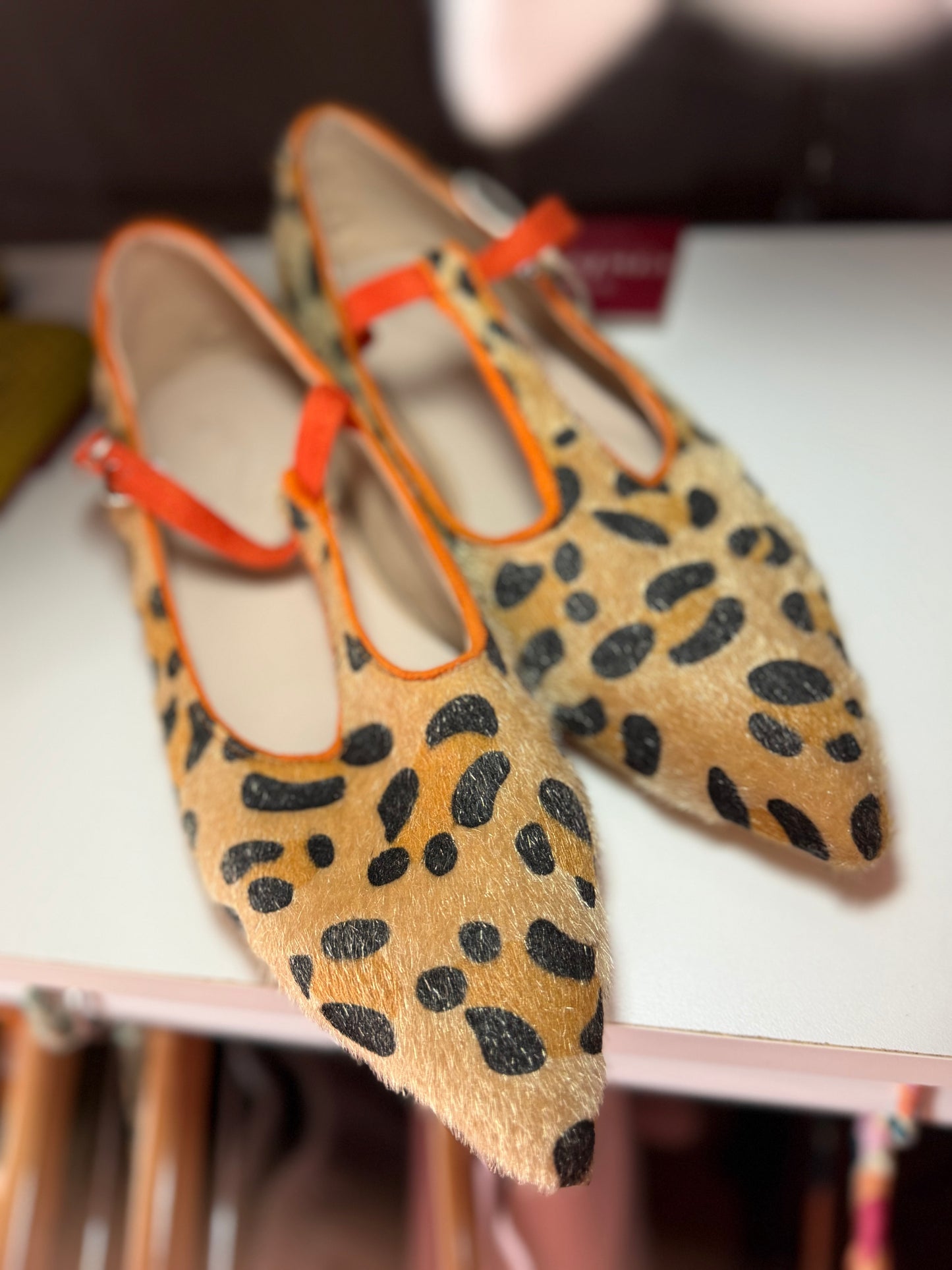 Ballet Flats | Cheetah Printed Ballet Flats, 8
