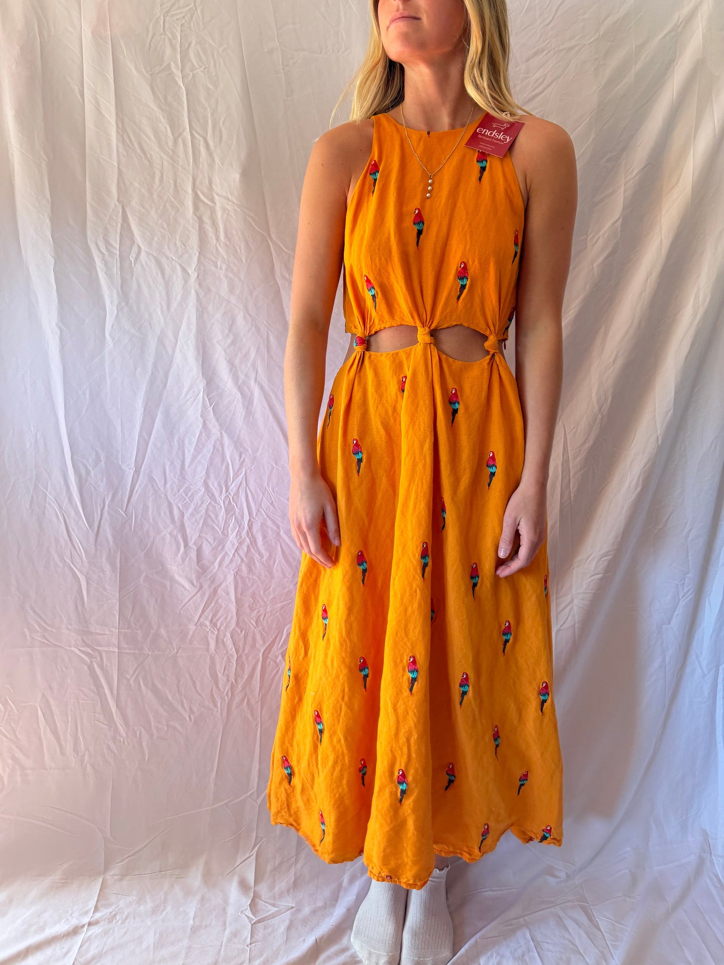 Farm Rio | Bird Printed Maxi, S