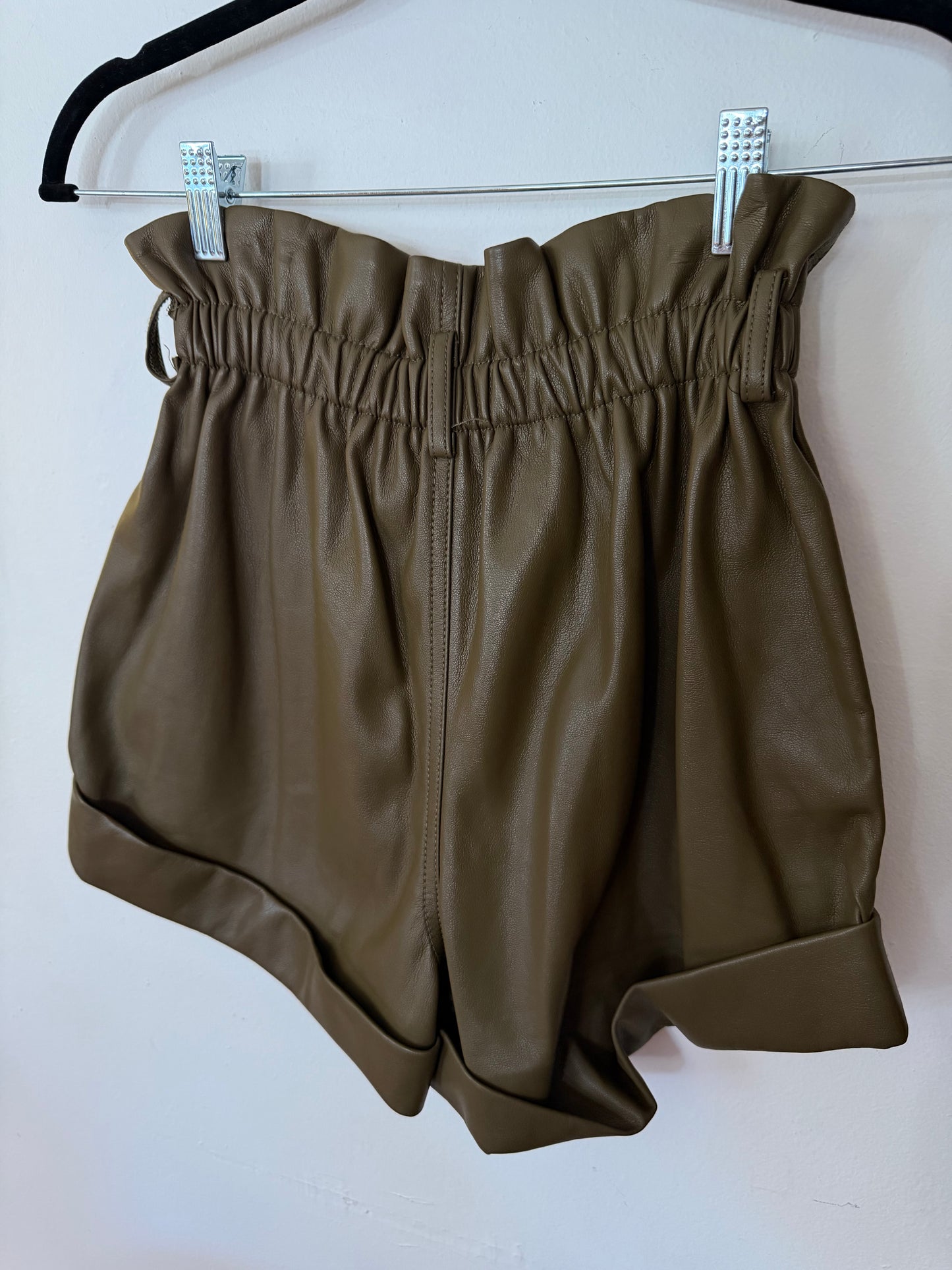 BlankNYC | Paper Bag Leather Shorts