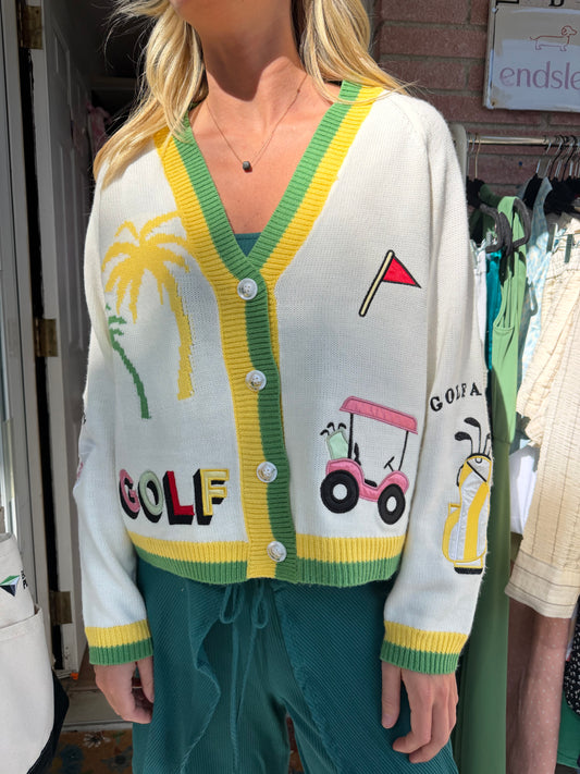 Fate | Golf Patch Sweater,  M