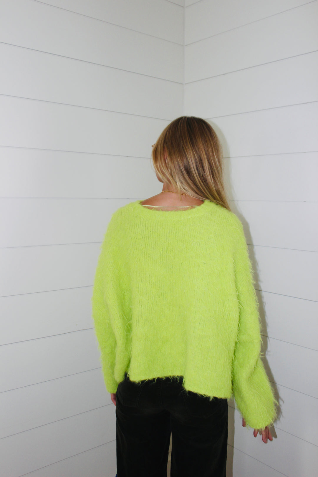 Endsley | Fuzzy Sweater, M
