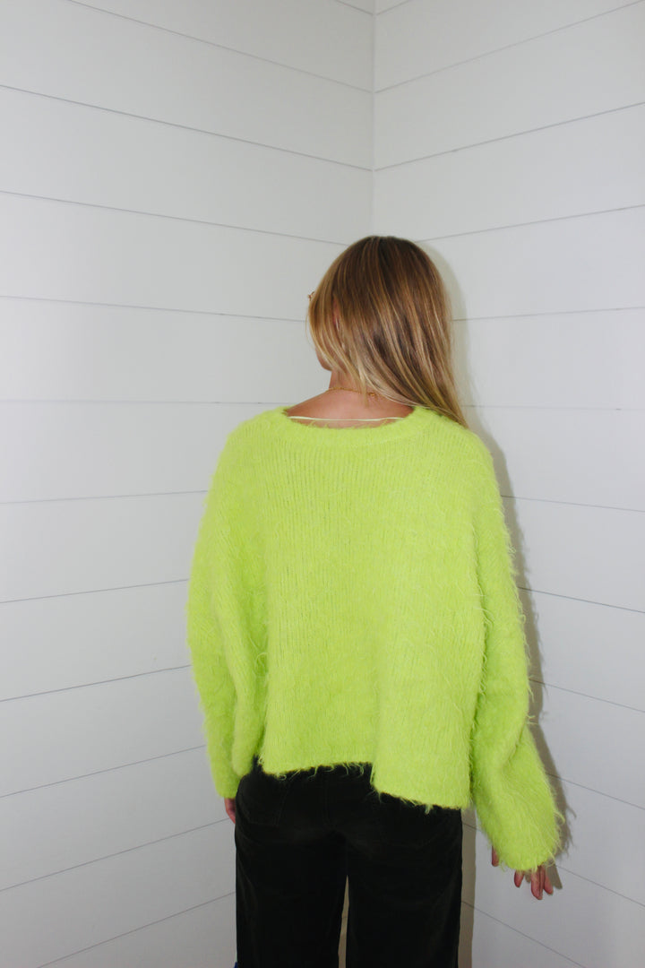 Endsley | Fuzzy Sweater, M