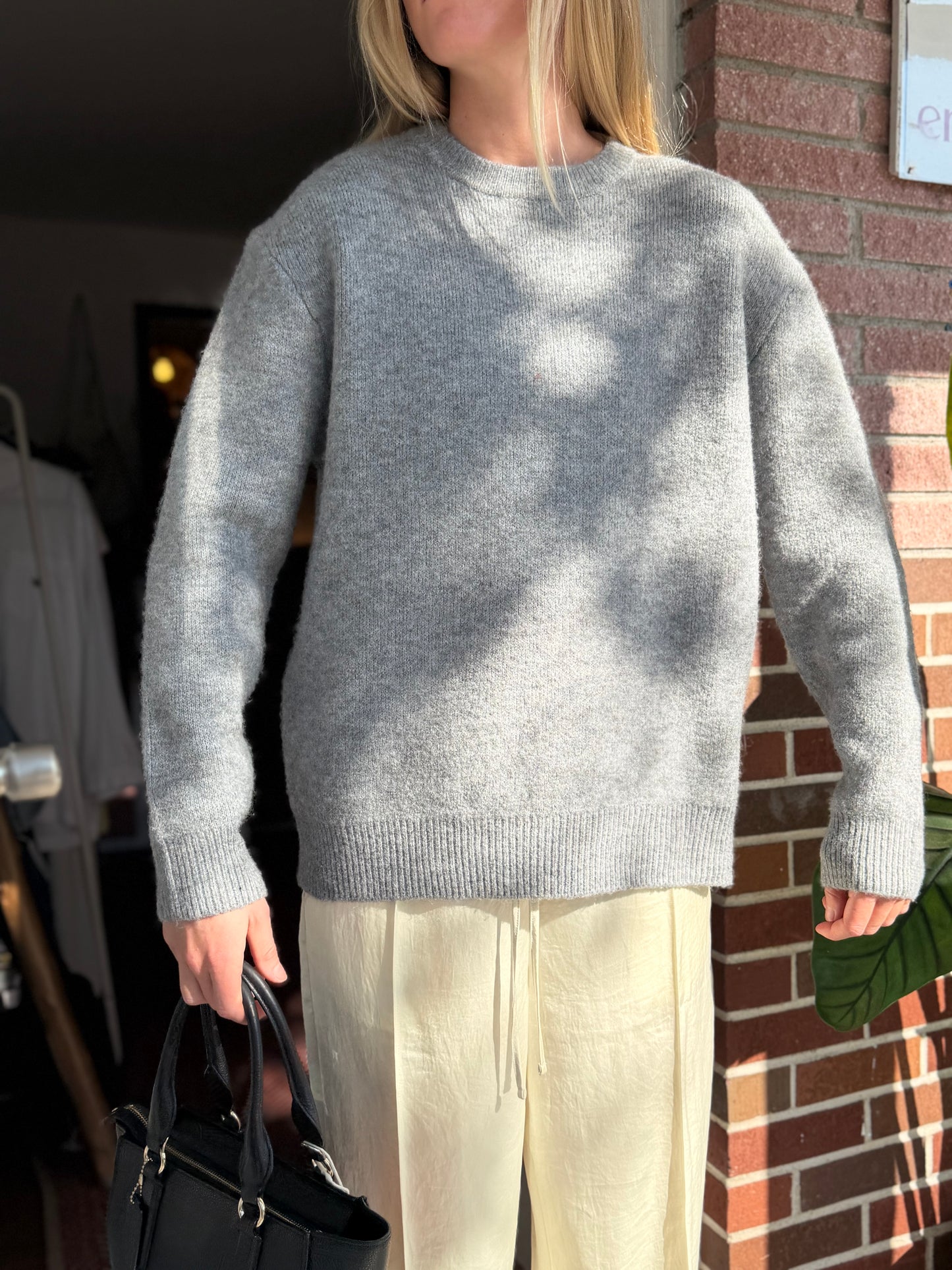 Joan Vass | Basic Sweater, XL