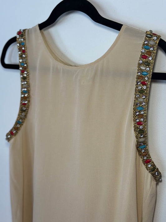 Haute Hippie | Sleeveless Silk Decorative Top