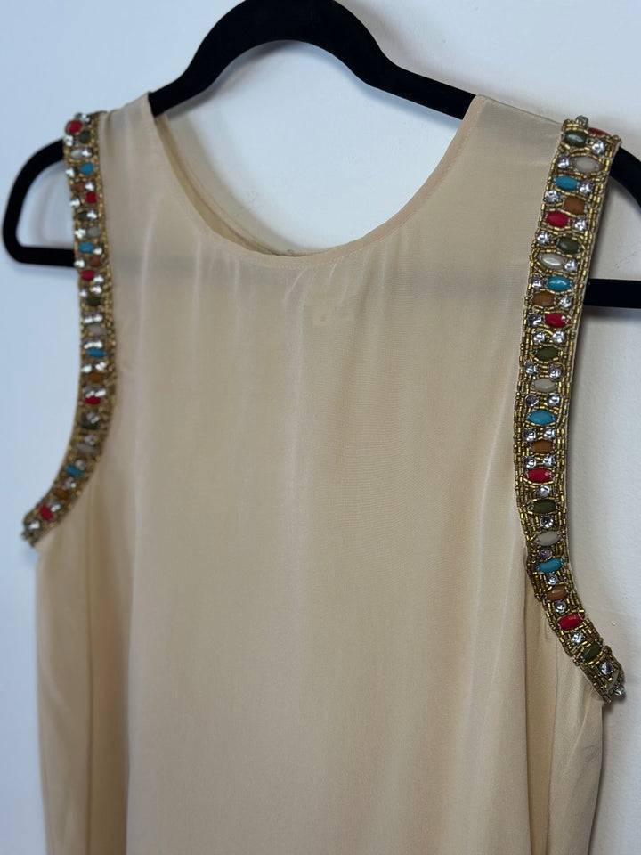 Haute Hippie | Sleeveless Silk Decorative Top