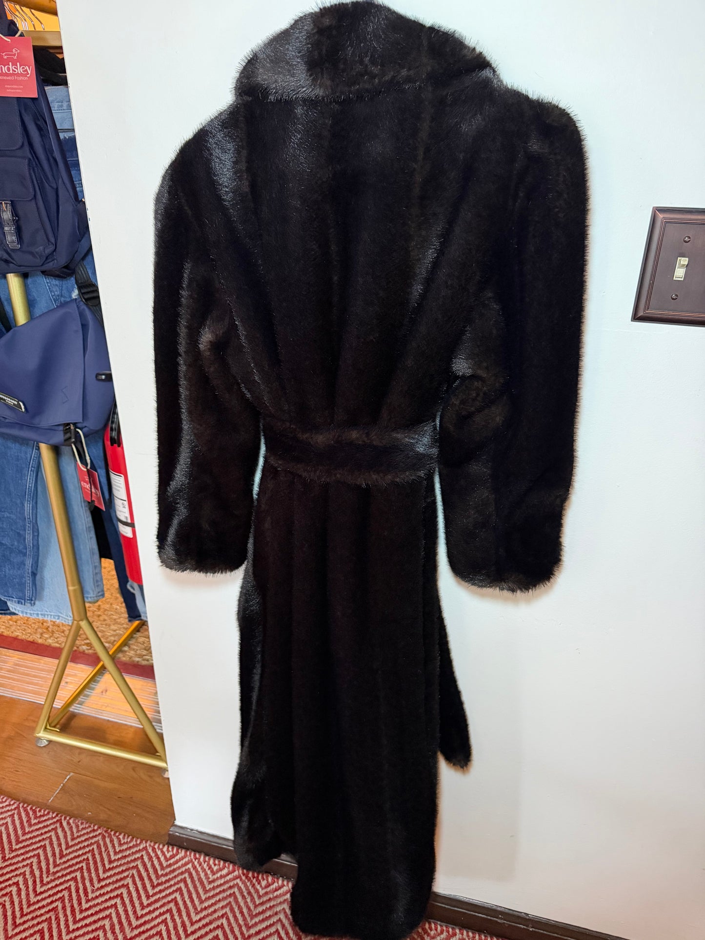 Tuckernuck | Brown Fur Carmella Coat, XS