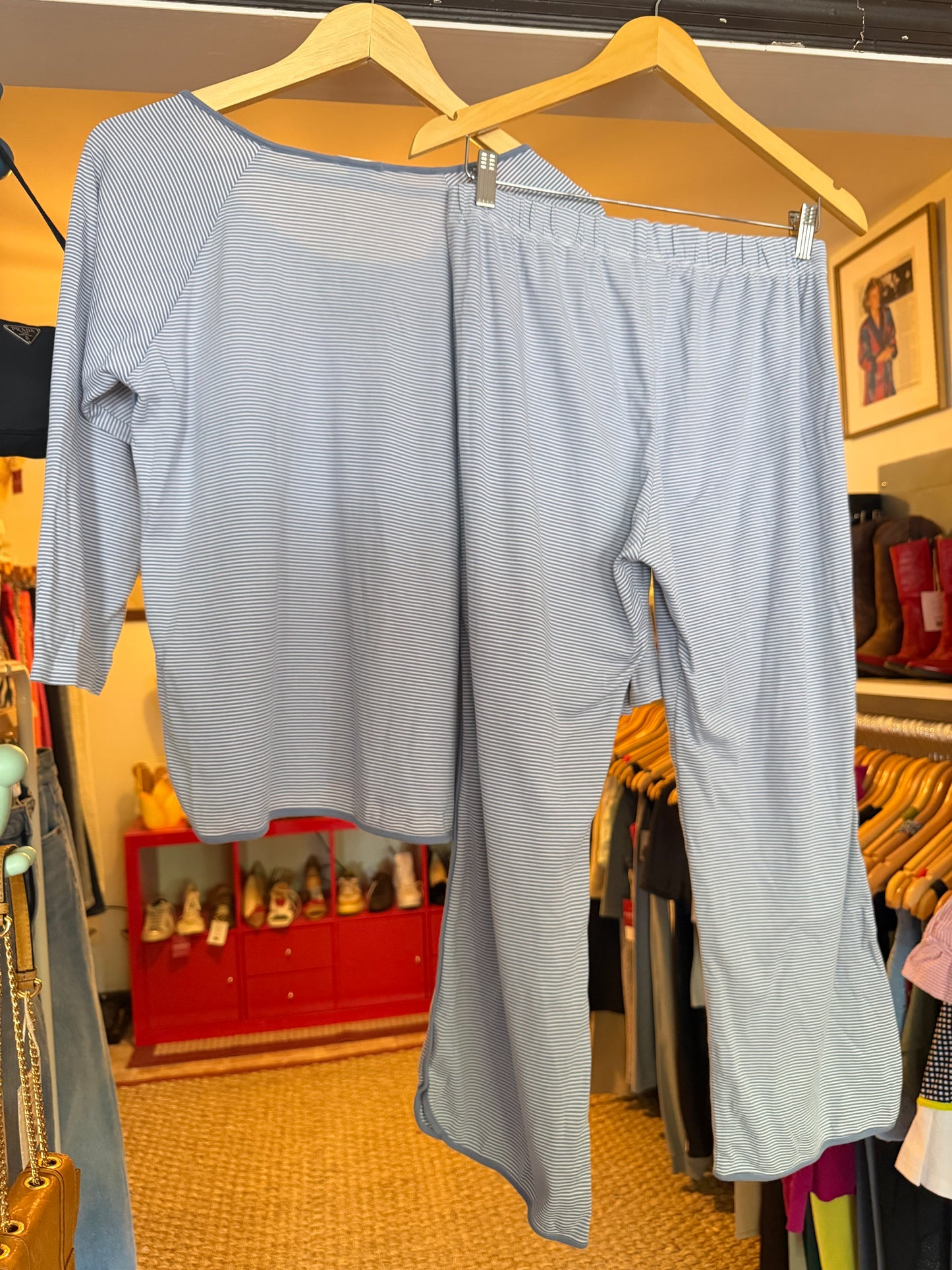 LAKE | Pima Pajama Set, L