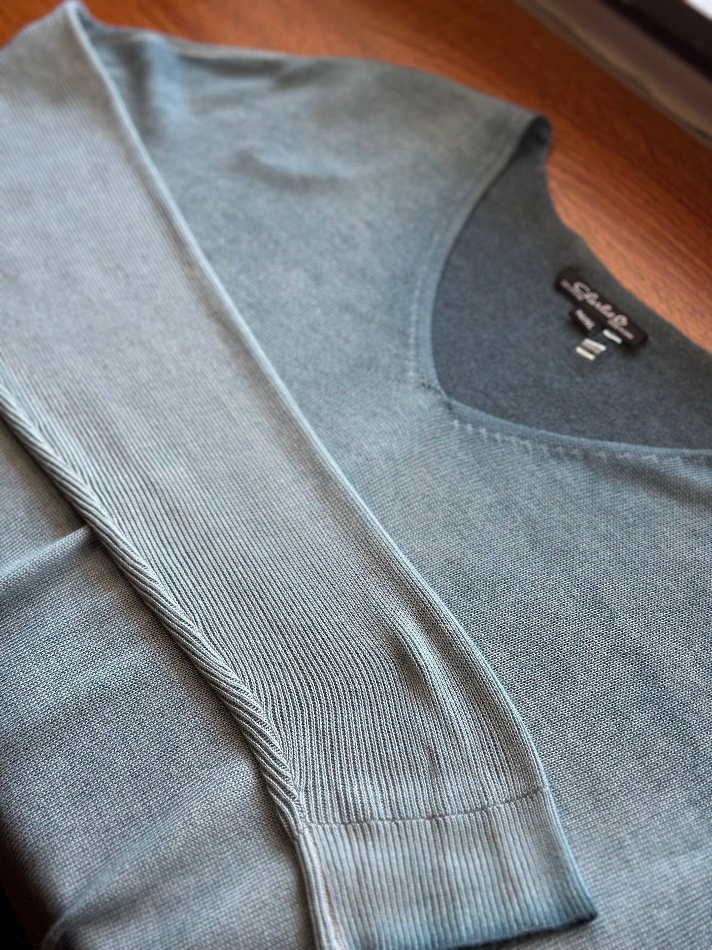 Aqua Blue Sweater