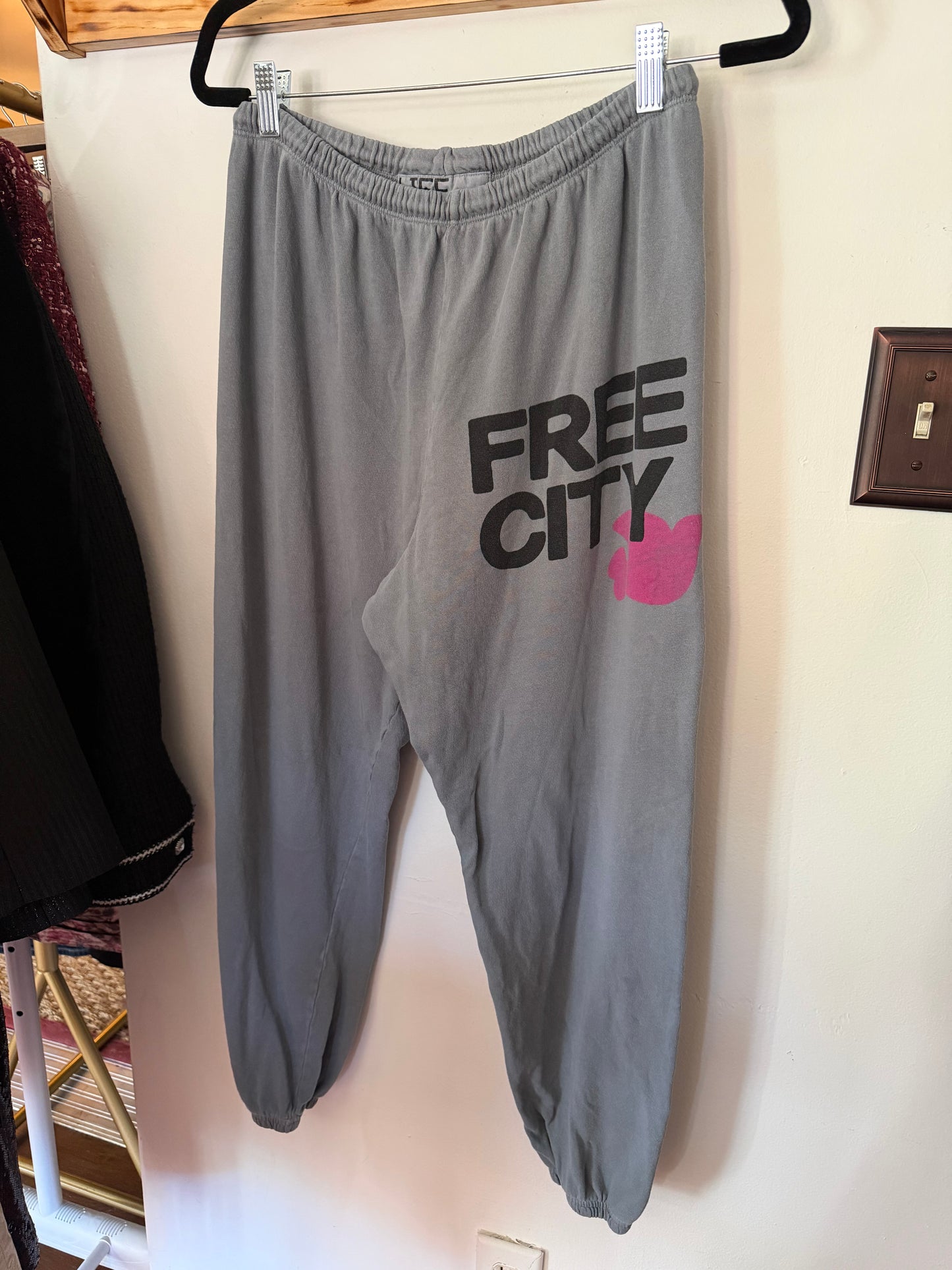FREECITY | Gray Art  Sweatpant, L