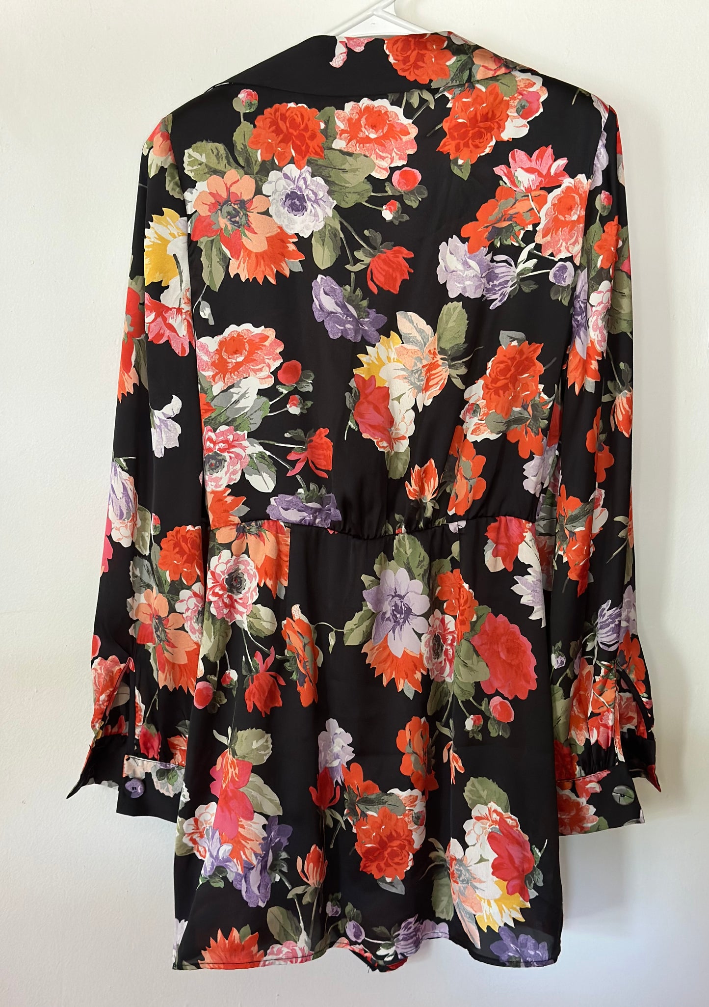 Zara | Silky Floral Dress