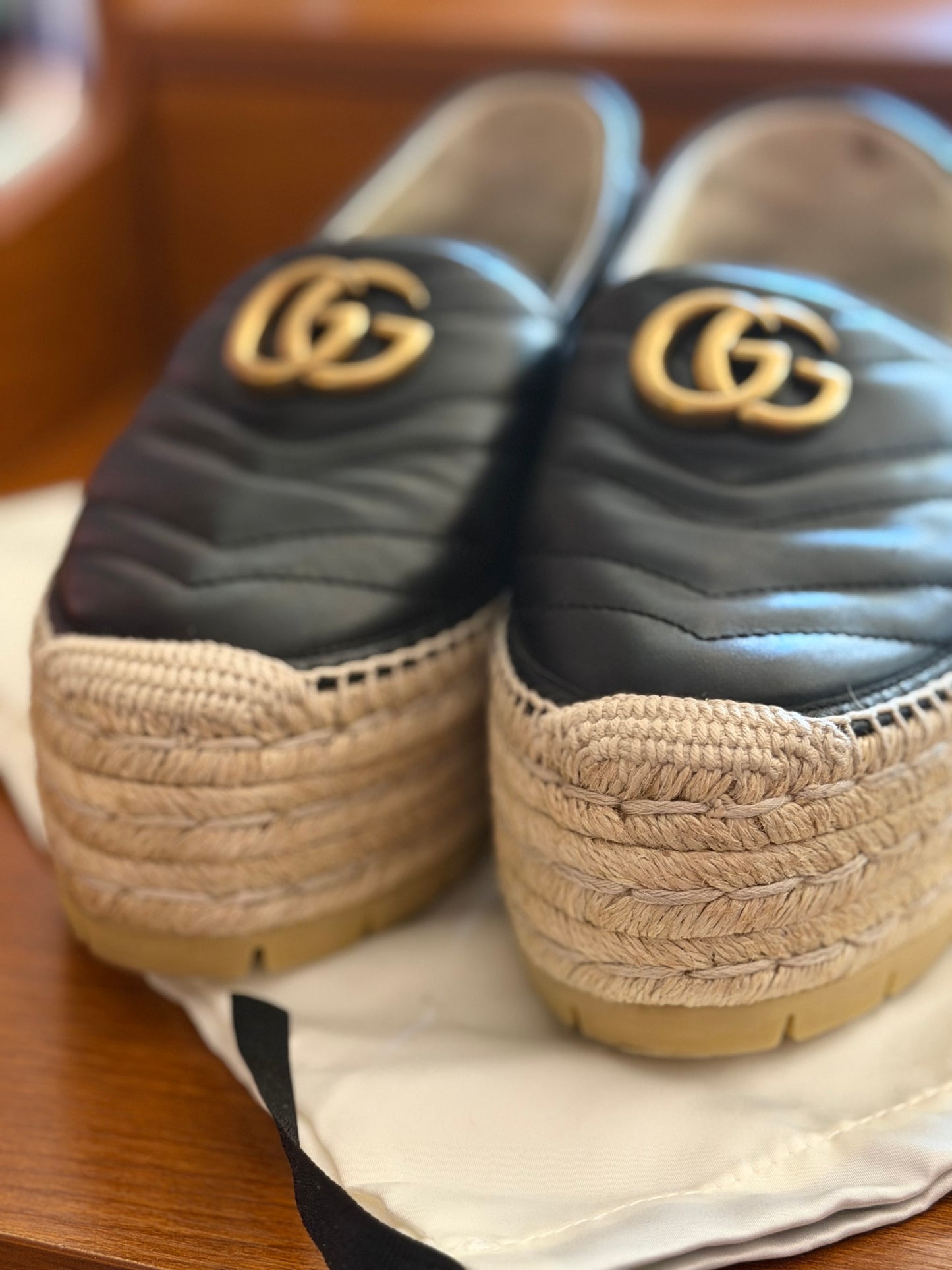 Gucci | Espadrille Wedges, 38