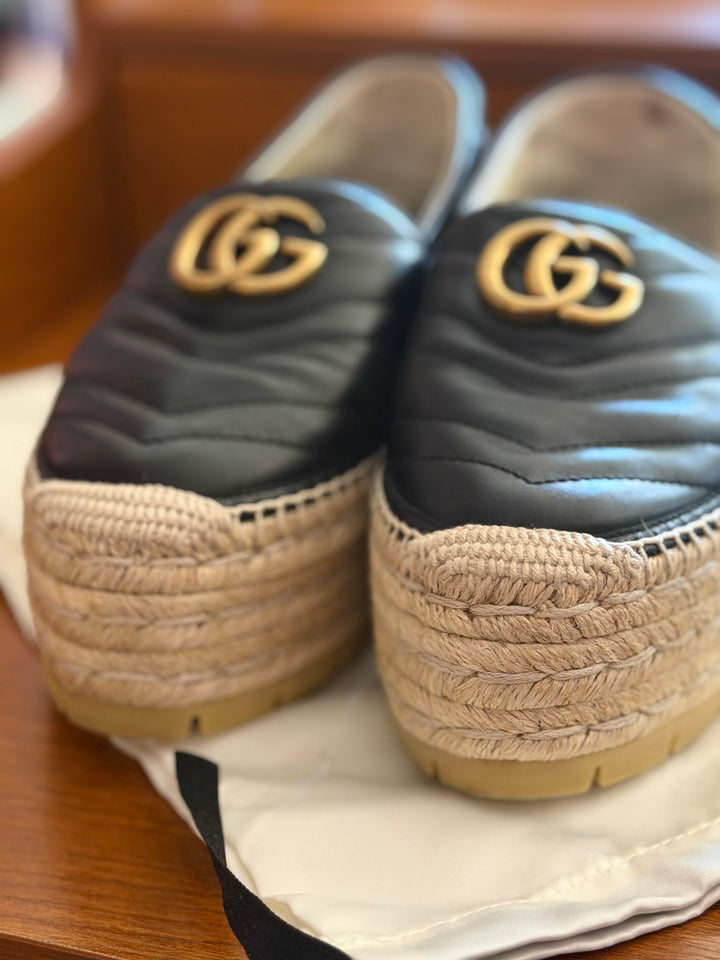 Gucci | Espadrille Wedges, 38