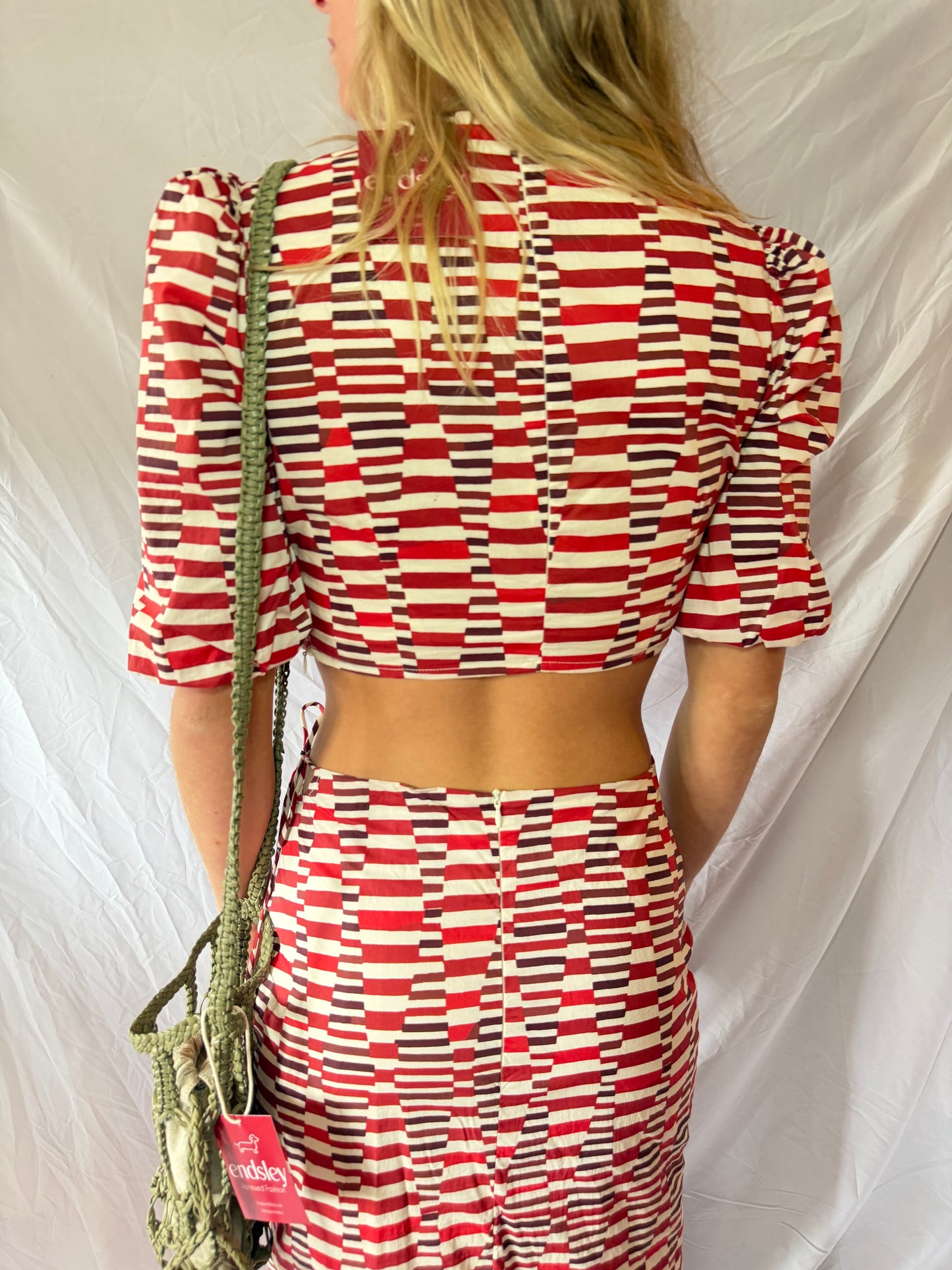 Fancy | Patterned Skirt Set, M