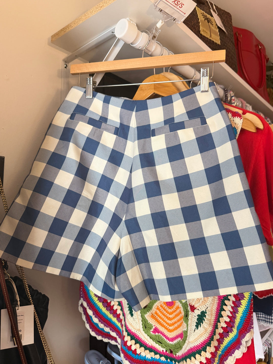 Hunter Bell | High Waisted Pleated Shorts, 2
