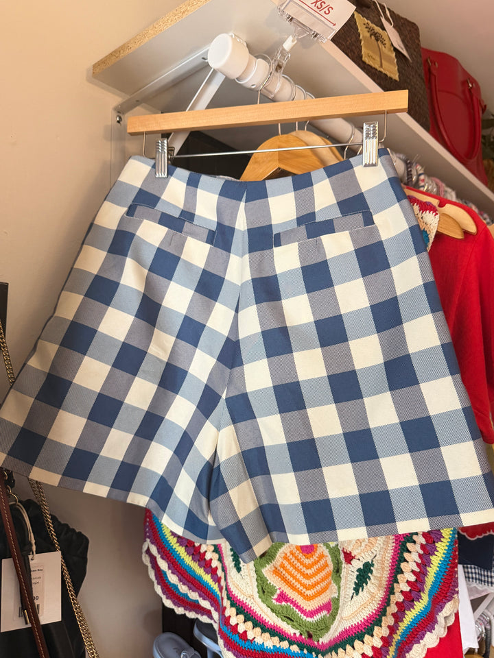 Hunter Bell | High Waisted Pleated Shorts, 2