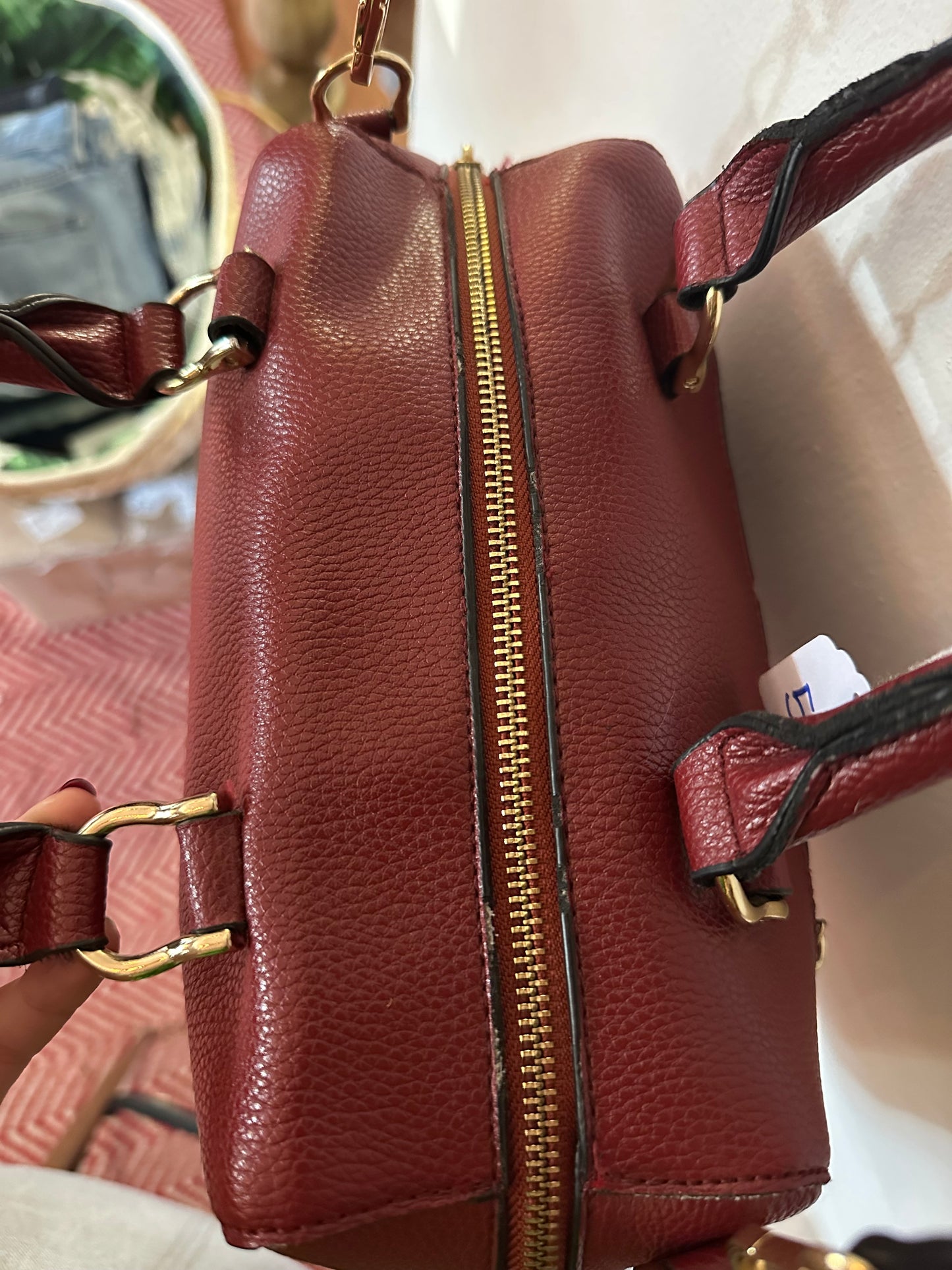 Maroon Crossbody Bag