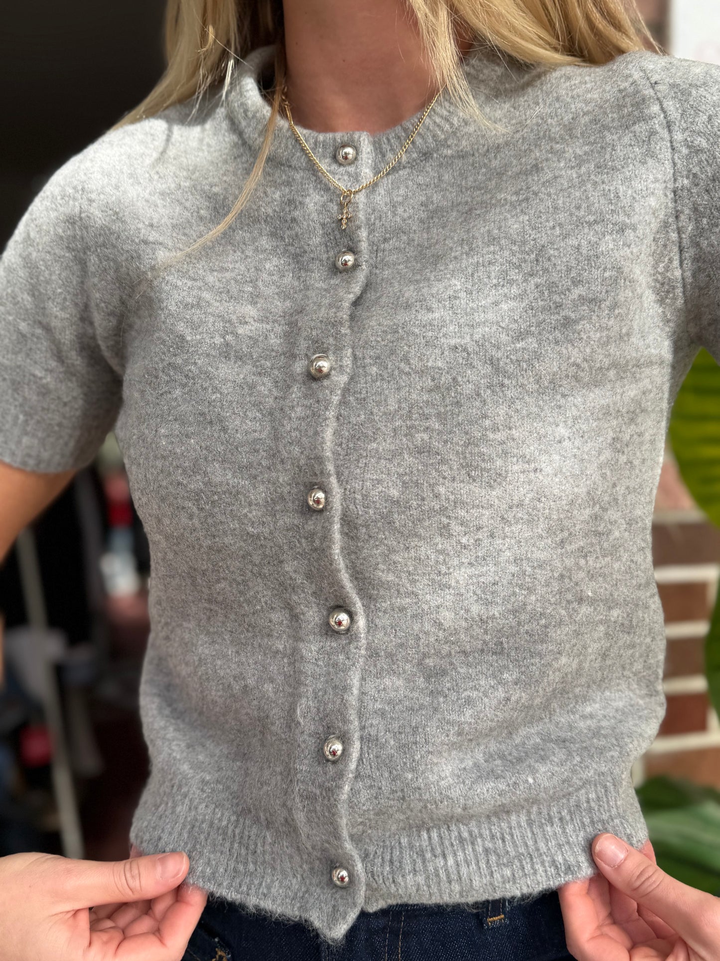 Zara | Short Sleeve Sweater