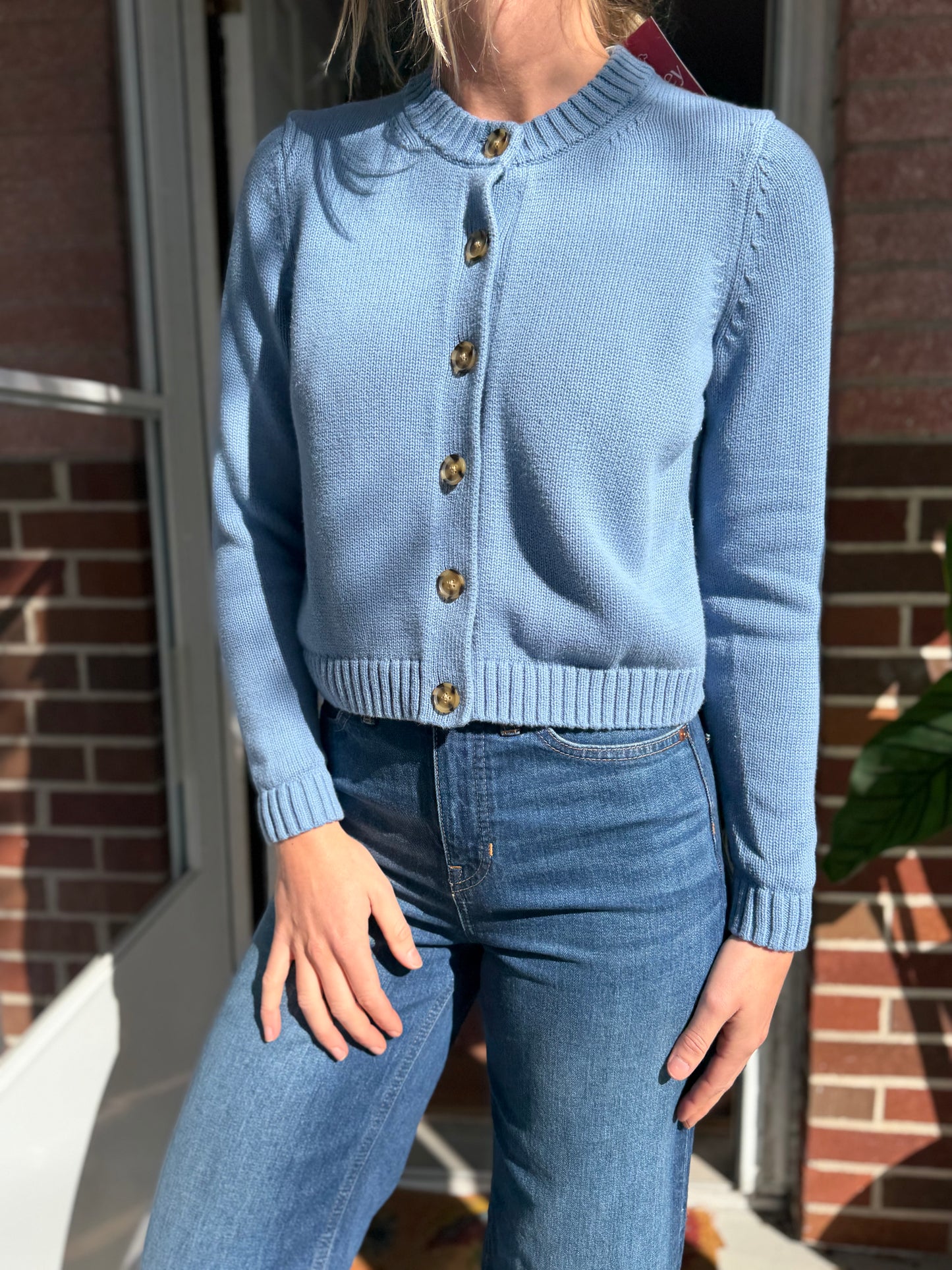 GAP | 100% Cotton Button Cardigan, S/P