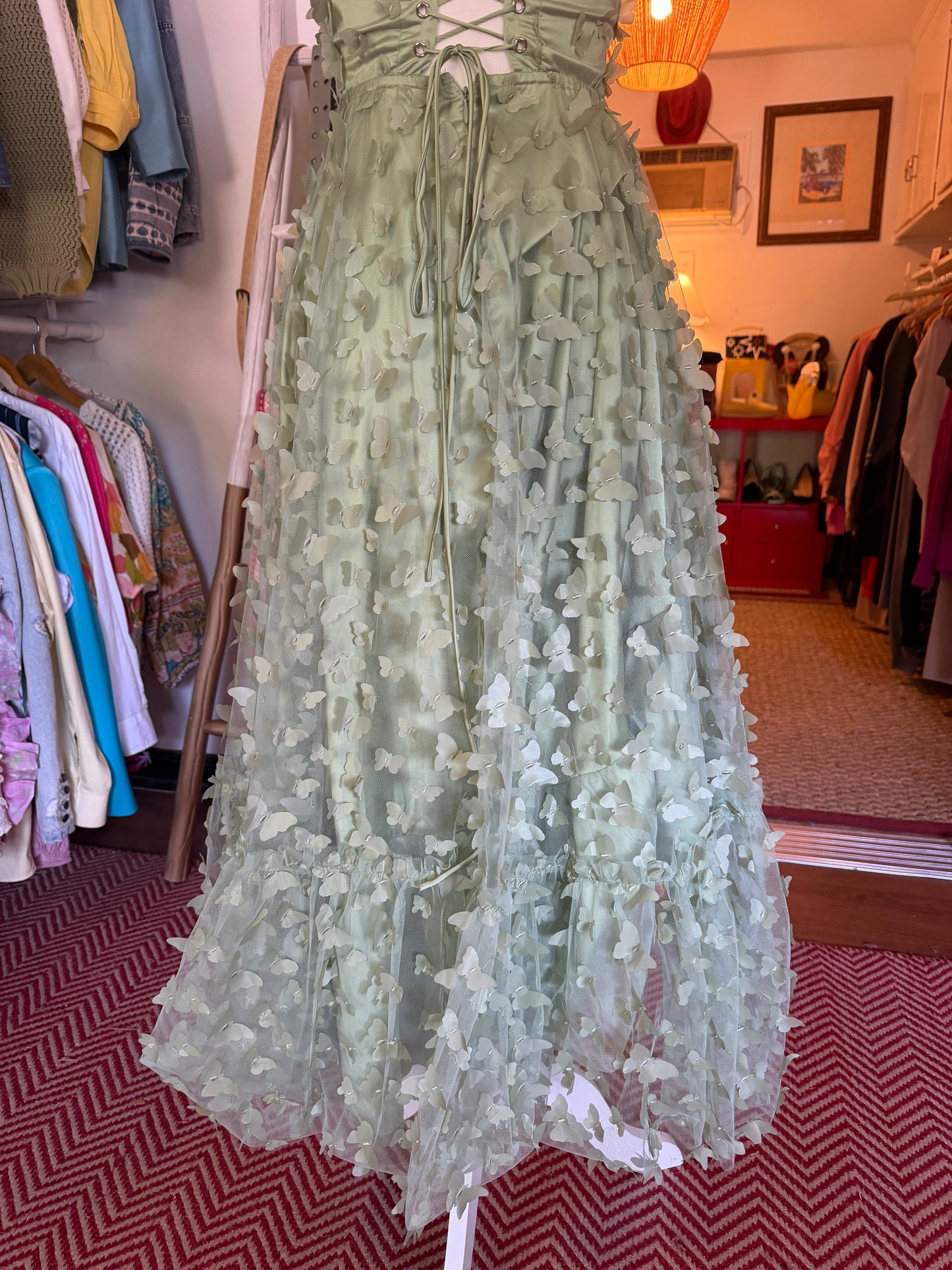 Mable | Butterfly Garde Dress, S