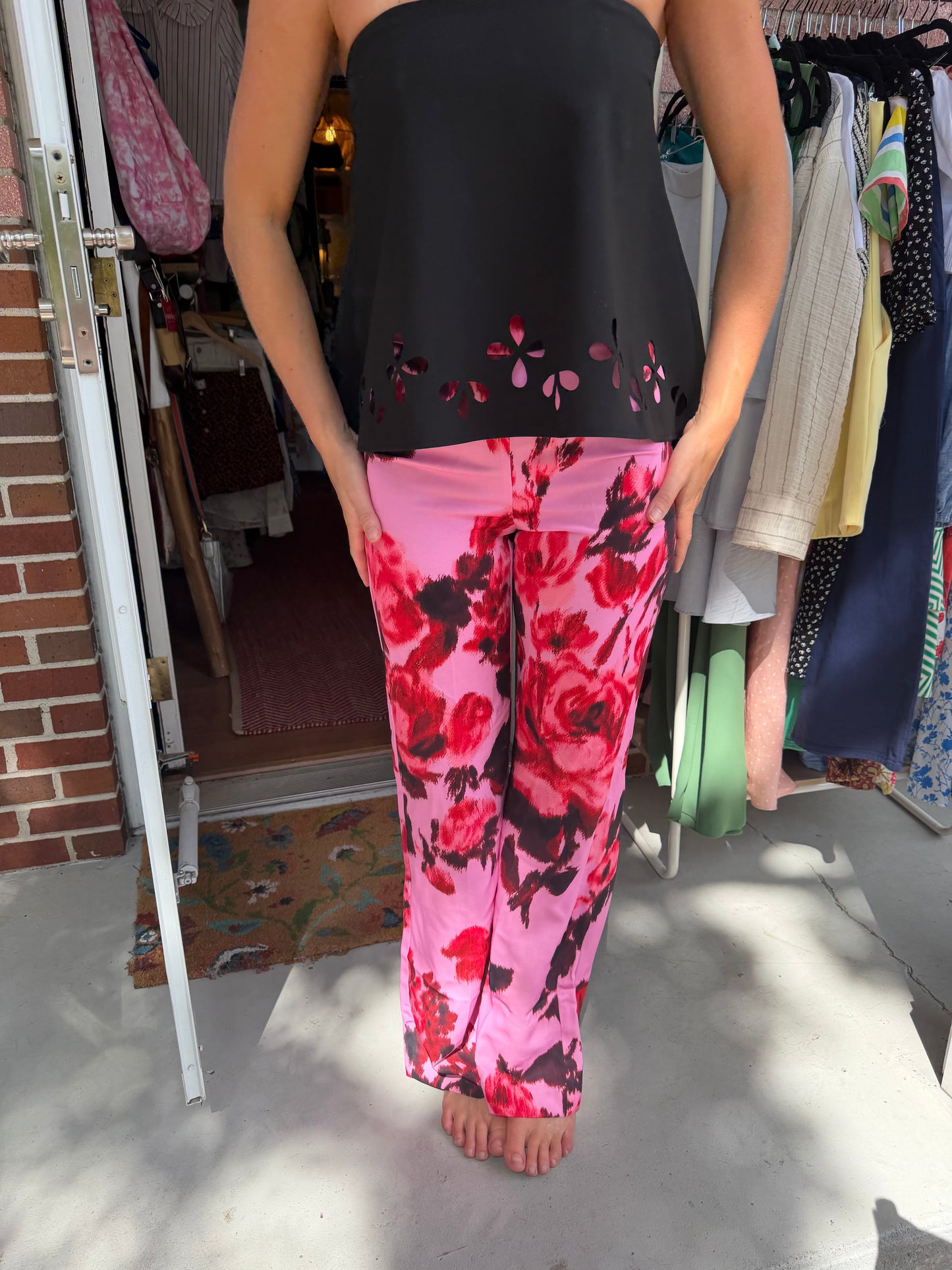 Tuckernuck | Falling Roses Pants, XS