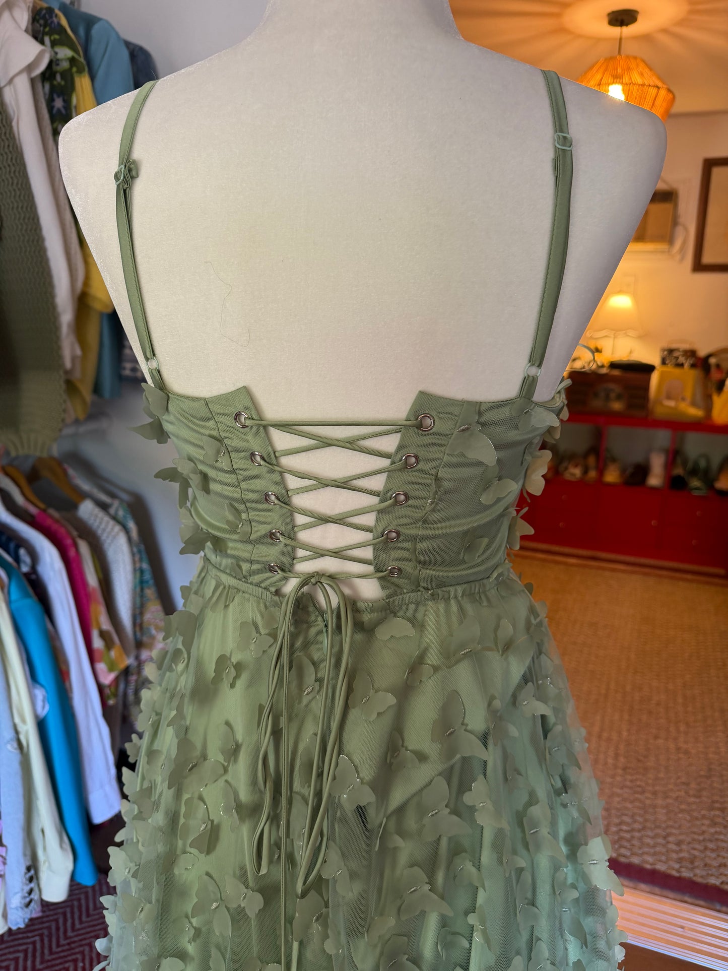 Mable | Butterfly Garde Dress, S