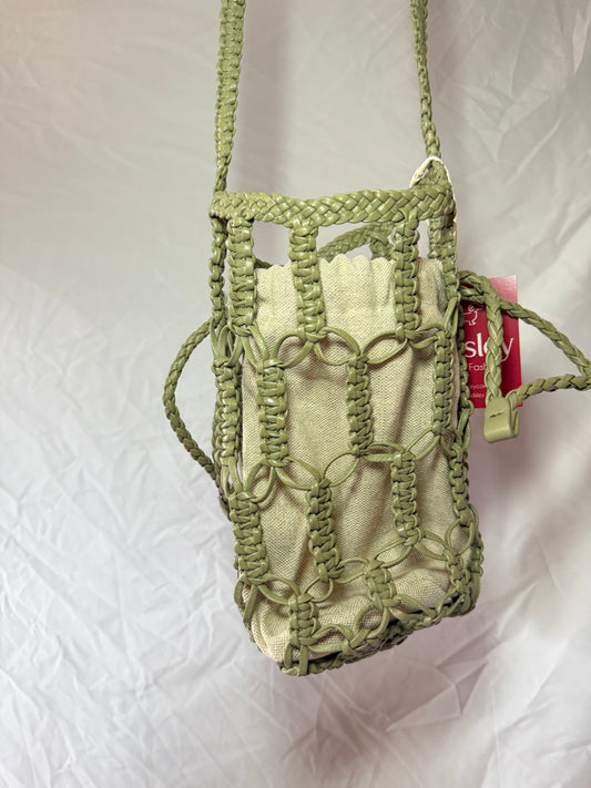 Massimo Dutti  | Crossbody Braided Purse