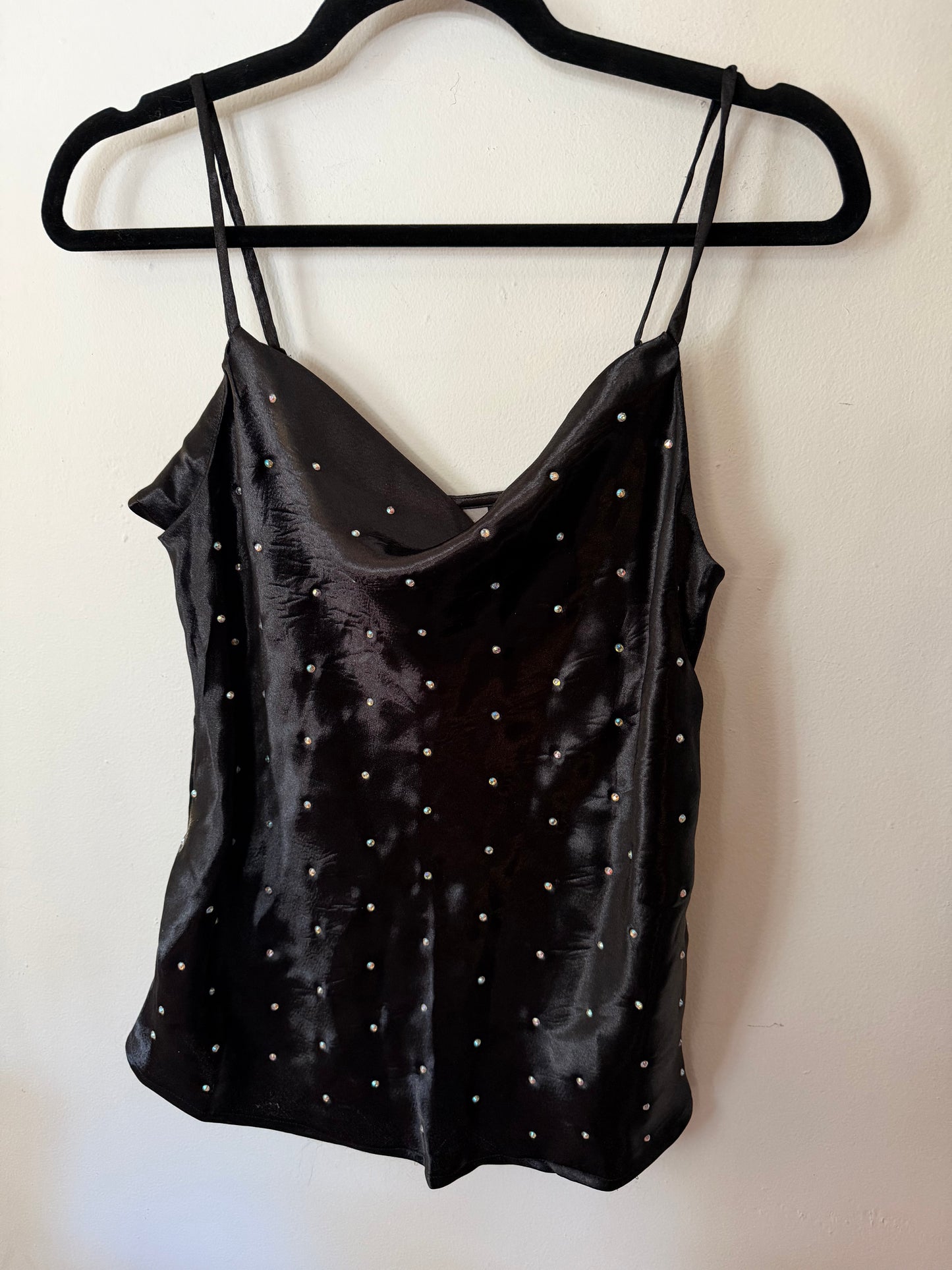 ASOS | Cowl Neck Rhinestone Tank, 2