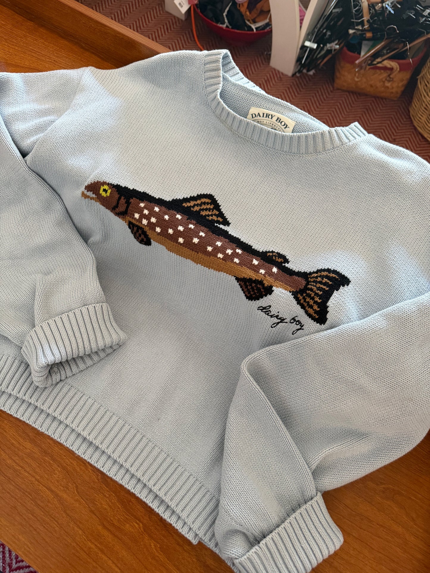Dairy Boy | The Fisherman's Daughter Sweater, XL (runs small)